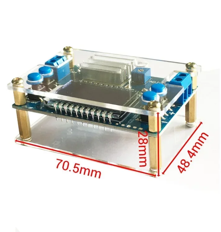 DC-DC 5A constant voltage current buck step down Module LCD Adjustable + Case NEW