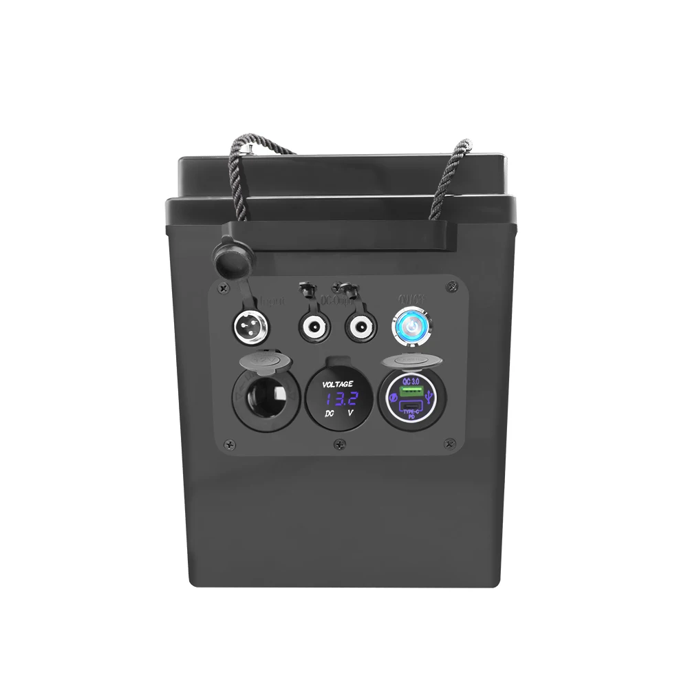 LiitoKala-batería Lifepo4 para coche todoterreno, 12,8 V, 200Ah, energía eólica Solar, salida de 5V/12V