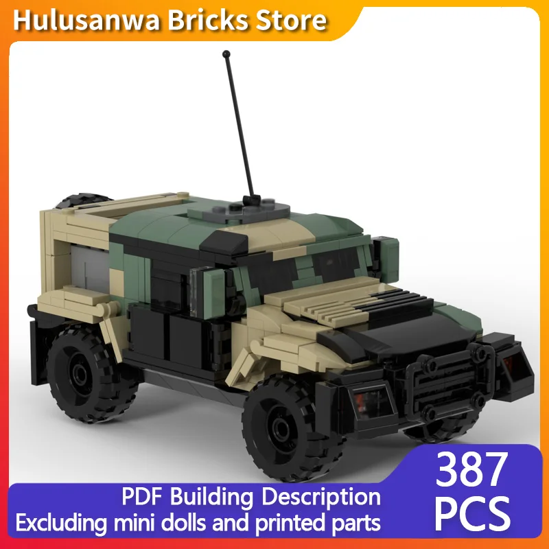 

Модель бронеавтомобиля Hawkei MOC, строительные кирпичи, военное оборудование, модульные технологии, подарки, праздник, сборка, детские игрушки, костюм