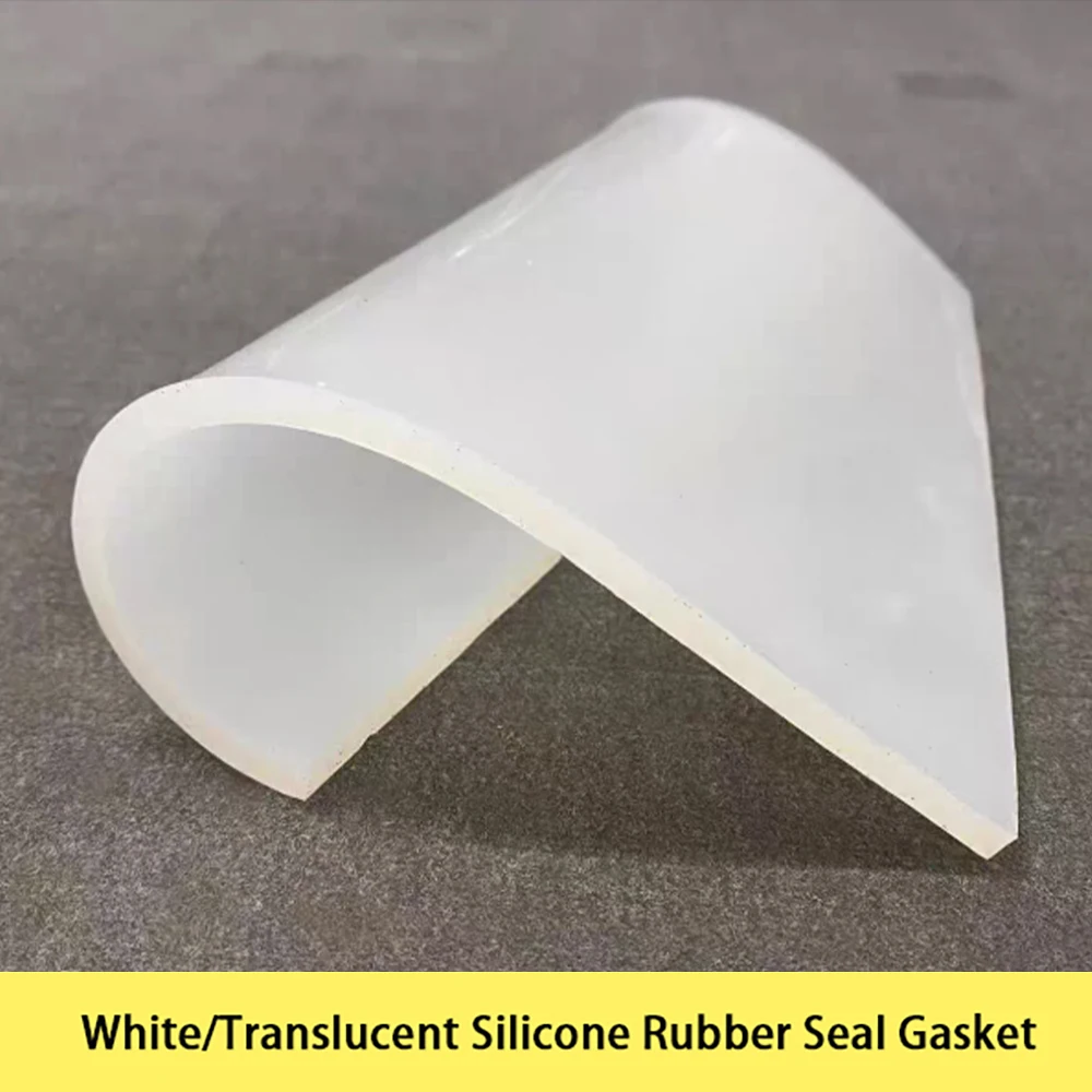 Industrial Processing Silicone Sheet Parts Square Silicone Rubber Sheet Food Grade DIY Thick1mm-20mm Anti Slip Sealing Gasket