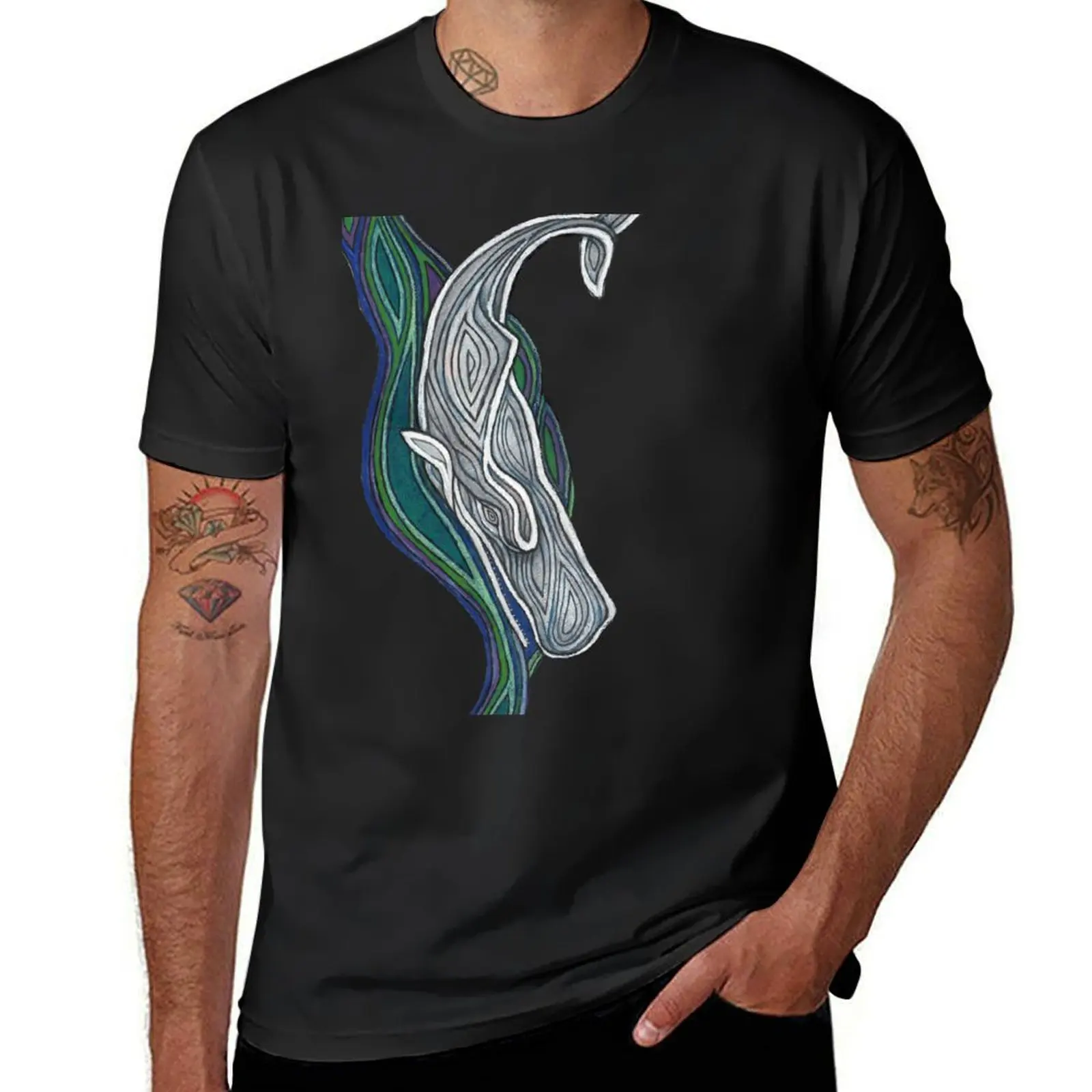 

White Whale Tee T-Shirt custom t-shirts shirts graphic tshirts personalised summer shirt t shirt men 100℅ cotton