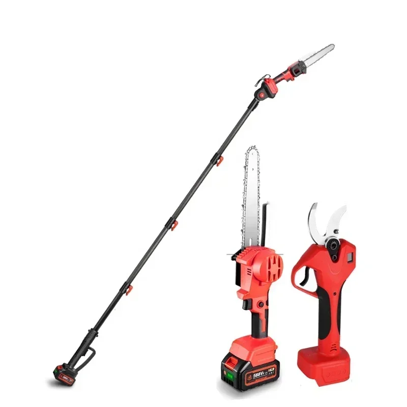 

Telescoping Pole Brushless Electric Saw Cordless Garden Pruning Tool High Branch Saw For Makita 18v Battery Hot sales