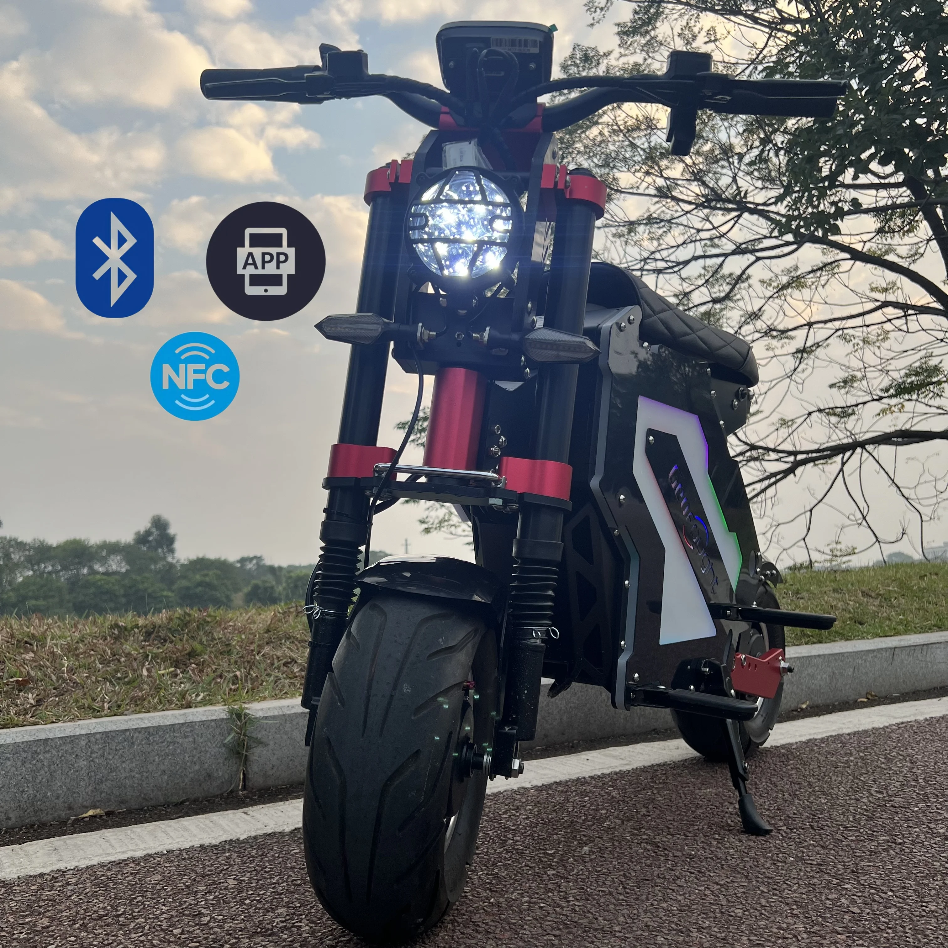 

72V Adult 10000W Electric Scooter All Terrain 90-120KM/H Free Shipping Double Motor E Moto Bike Scooters Powerful 60V 7000Watts