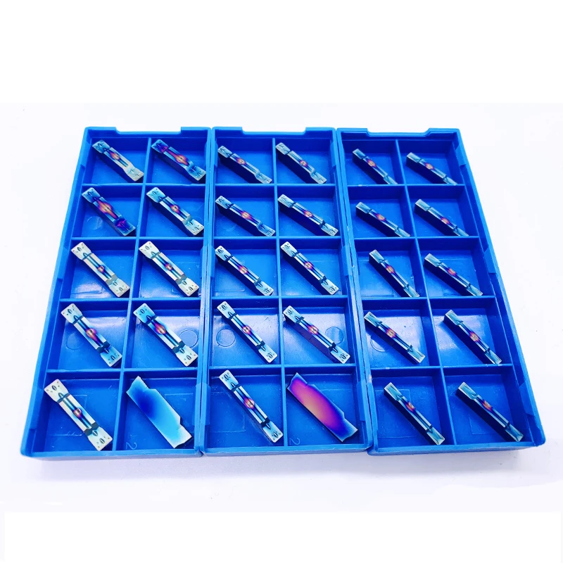 MGMN400-T CZ3022 nano blue quenched steel cutting slot cutting tool CNC turning tool quenched super hard steel