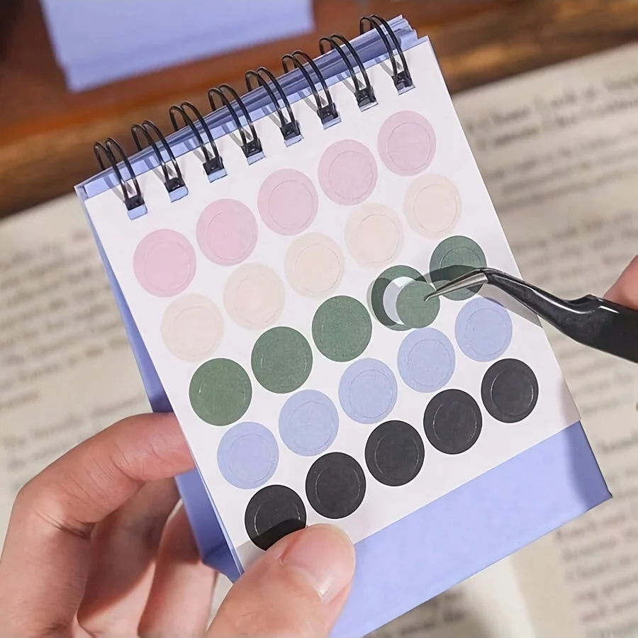 تقويم مكتبي صغير، على طراز الجيب من يناير 2026 إلى يوليو 2027 مع قلب فولاذي قائم لتخطيط الأعمال اليومية