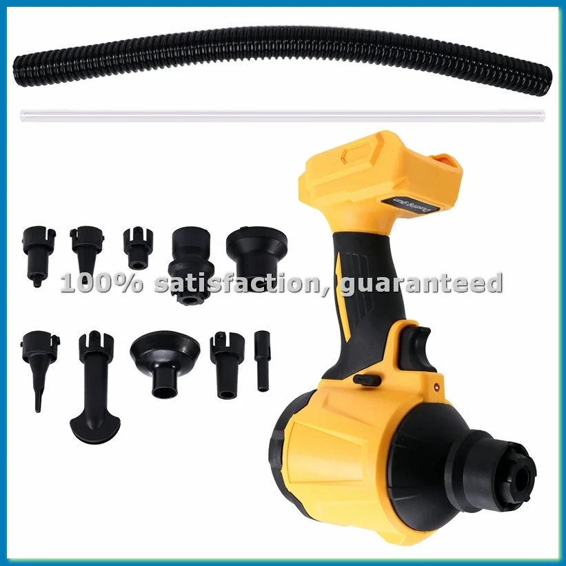 For 18V 20V Battery Multifunction Cordless Air Duster Air Pump Handheld Brushless Compressed Air Pump Air Blower-AC17
