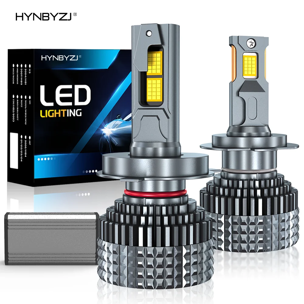 

HYNBYZJ 680000LM H7 LED Canbus Car Headlight Super HB4 H11 H4 H1 9012 HB3 9005 9006 H8 Lights Plug-N-Play Bulbs 880W Auto Lamp