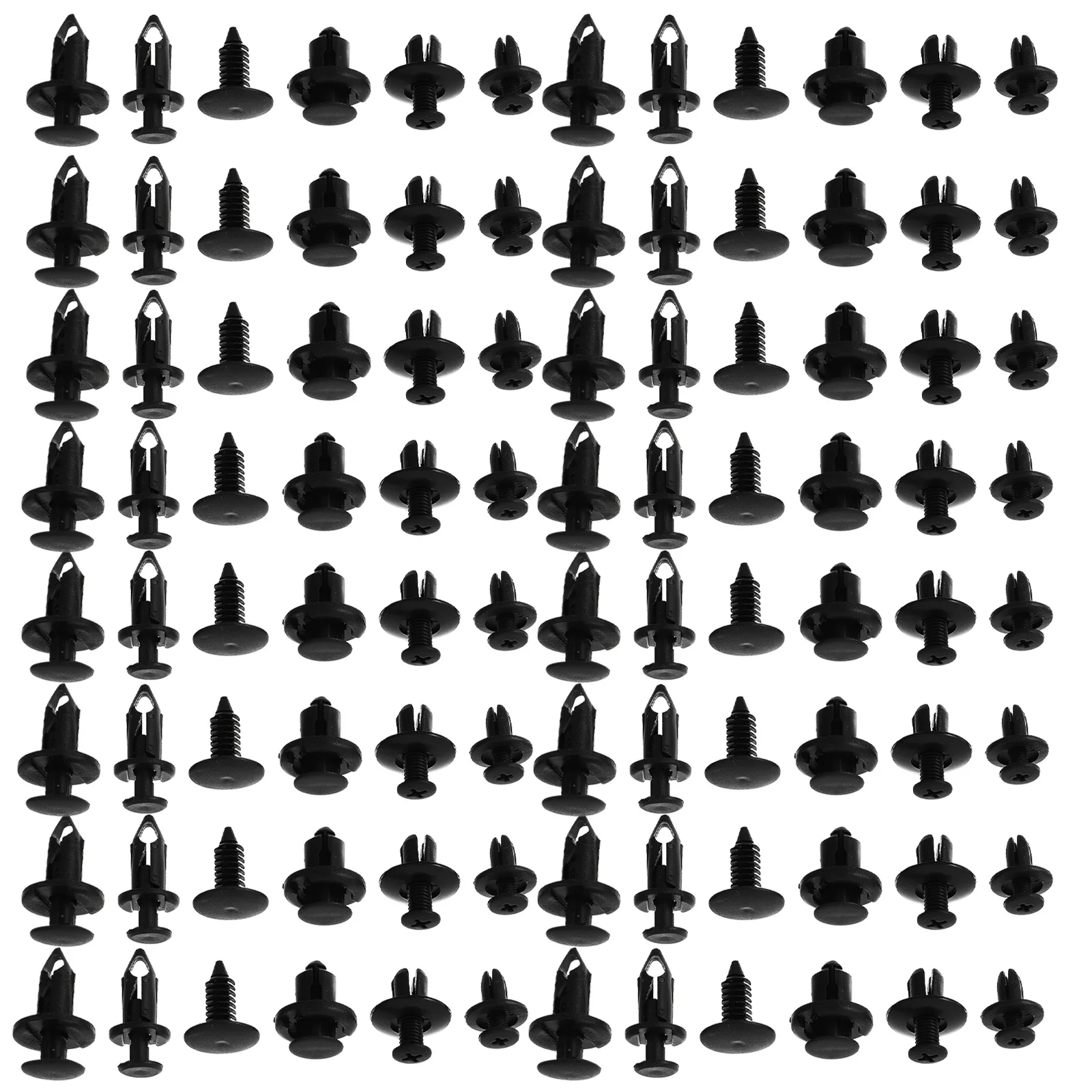 190 قطعة مشابك السيارات البلاستيكية مقاطع الكسوة لباب الوفير لوحة عجلة قوس التجنيب برشام المشبك غطاء المحرك كليب
