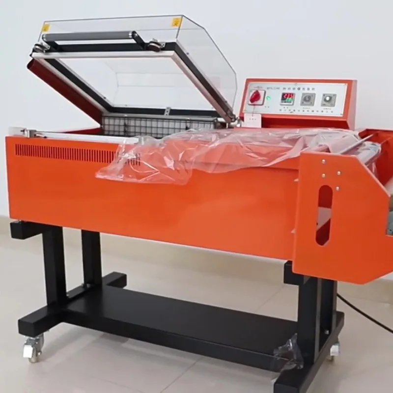 Heat Shrink Film Wrapping Machine Sealing and Shrinking All-in-One Machine Outer Packaging Heat Shrink Film Sealer