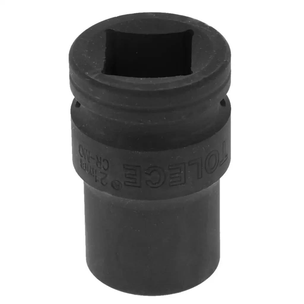 Heavy Duty 21mm Metric Impact Socket with 3/4 inch Drive, , Black