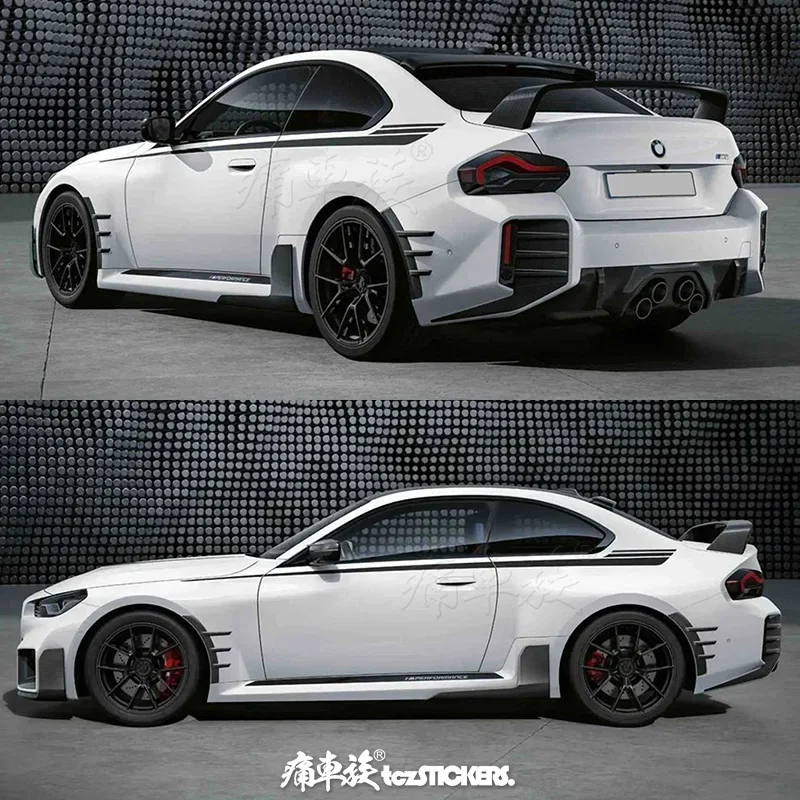 

Car Vinyl Sticker FOR BMW M2 2 Series M240i body hood decoration sports specific Decals Decor Auto Accessories