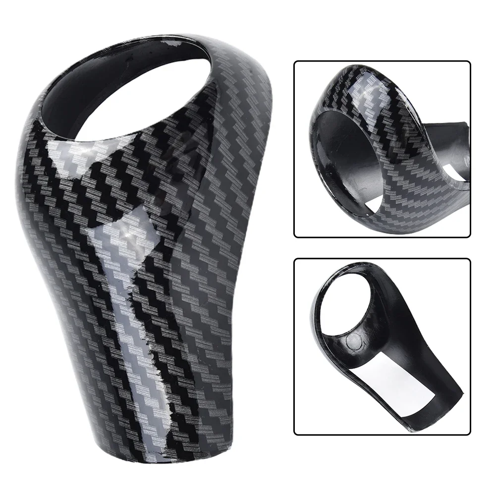 Gear Shift Knob Decorate Cover For Mercedes For Benz W204 W212 A C E GLS Class Sleeves Shift Knobs Protect Shell Car Accessories