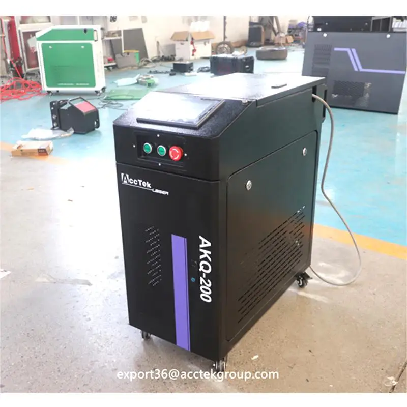 

Pulse Laser Cleaning Machine with JPT Laser Generator to Remove Rust and Paint on Car Truck and Construction Tools