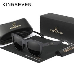 KINGSEVEN Full Frame Sunglasses Men‘s Outdoor Polarized UV400 Eye Glasses Fashion HD Mirror Lens TR90 Women Driving Eyewear
