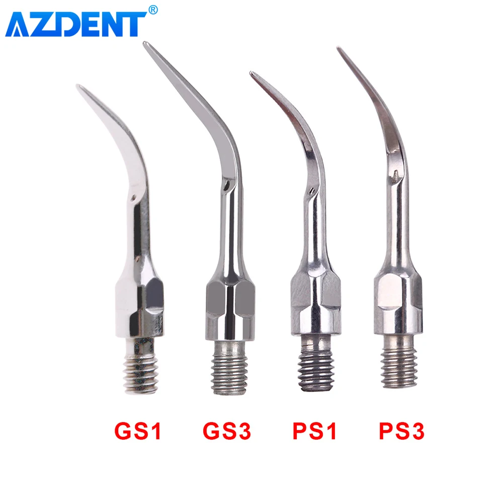 AZDENT Dental Ultrasonic Scaler Tip Scaling Periodontics Fit for SIRONA Scalers G/P Multifunction Periodontics Endodontics Tips