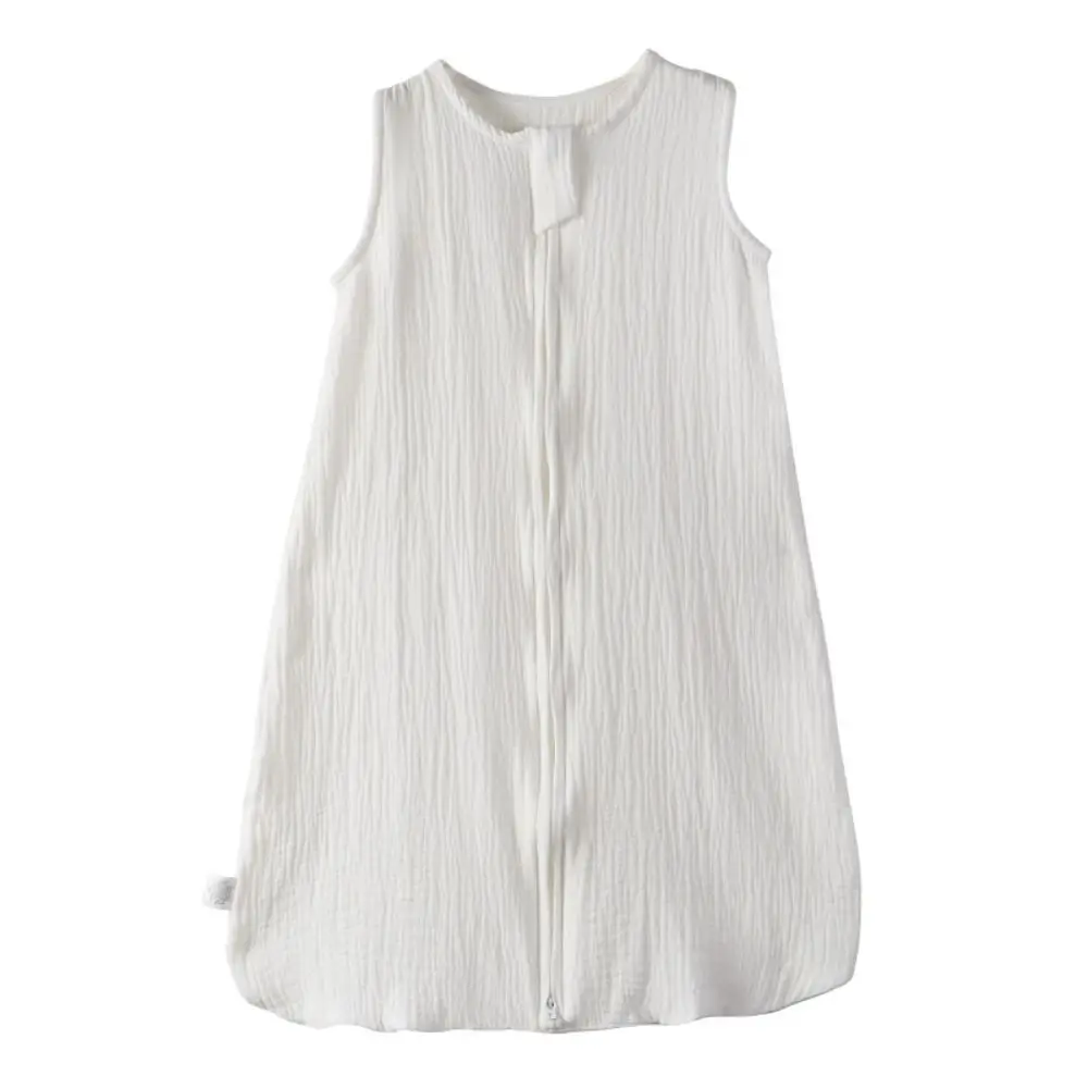 

Anti-Kick 0-12 Months Baby Sleep Sack 2-Ways Zipper Lightweight Infant Sleep Bag Cotton Thin Diaper Cocoon Bedding Accessories