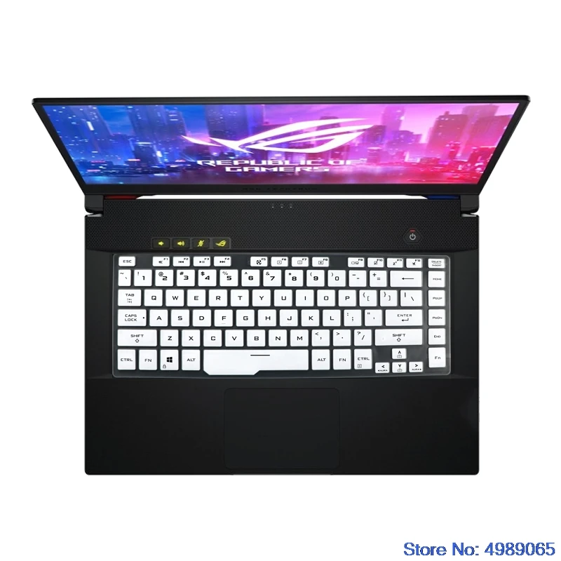 for Asus ROG Zephyrus G GA502 GA502 DU  D / Zephyru M GU502 GU 2DU / Zephyrus S GX502 GW GV 15.6 Laptop Keyboard Cover Protector