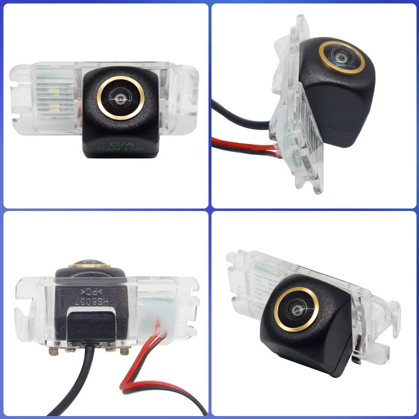 170 Degree AHD 1080P Car Rear View Camera For Ford Mondeo Fiesta S-Max 2007~2009 2010 2011 Reverse Vehicle Monitor Accessories view 3