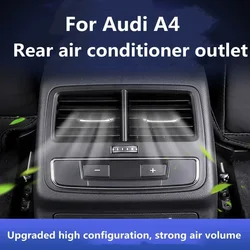 For the new Audi A4 B9 Q5 rear air conditioning air outlet upgrade modification real air outlet original auto parts upgrade