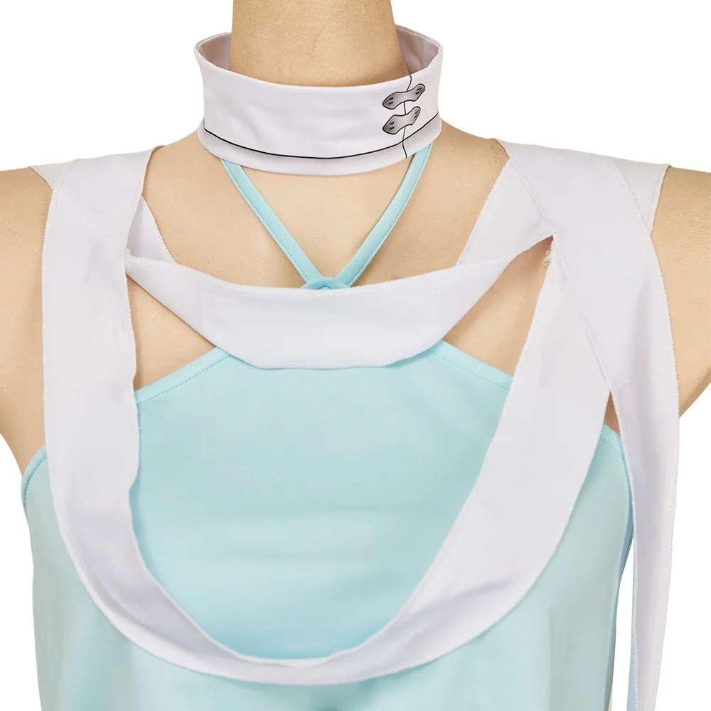 ملابس مقاتلة SF التأثيرية AKI شورت علوي للحفلات التنكرية للنساء أزياء الهالوين أزياء كرنفال الزي