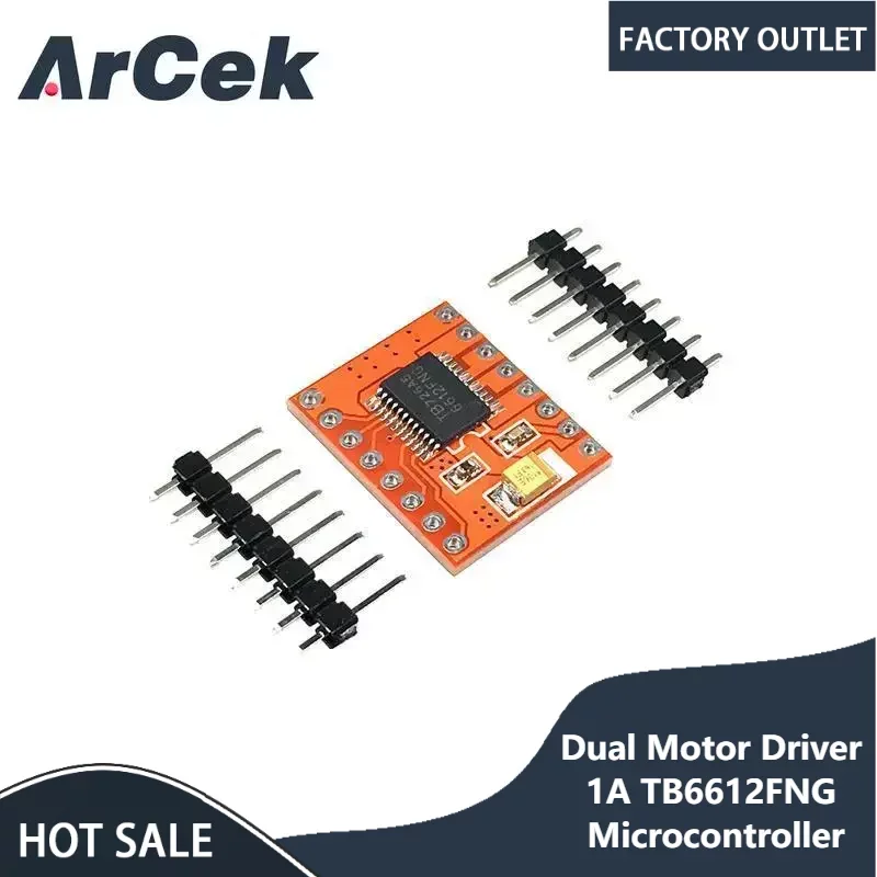 Dual Motor Driver 1A TB6612FNG Microcontroller Better than L298N