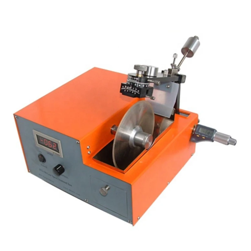 Low speed diamond grinding wheel cutting machine