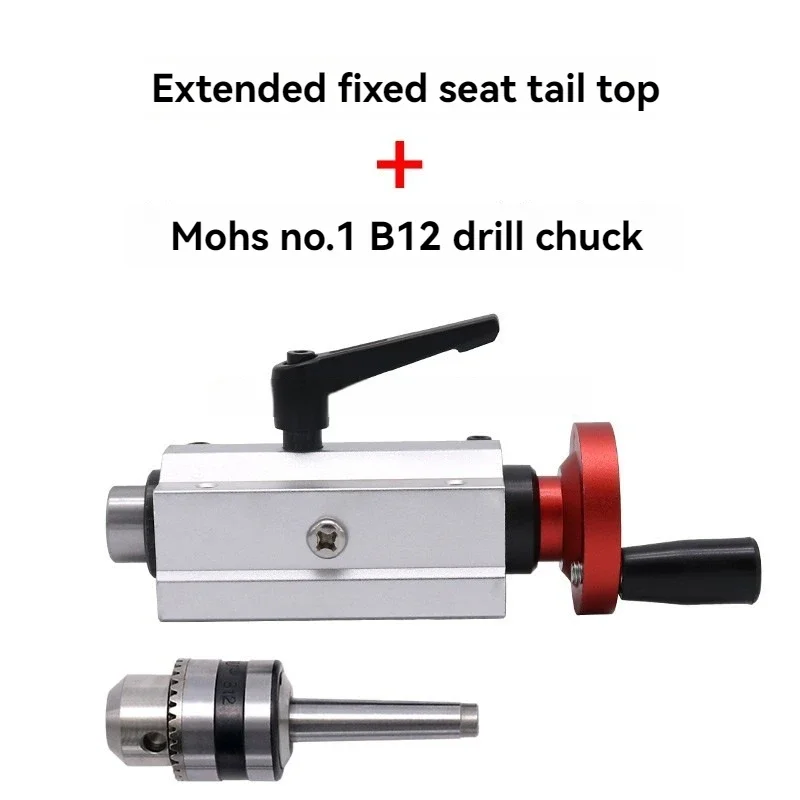 Micro Buddha Bead Machine Retractable Tail Top Seat Small Woodworking Lathe Rotary Flexible Top Round Tip