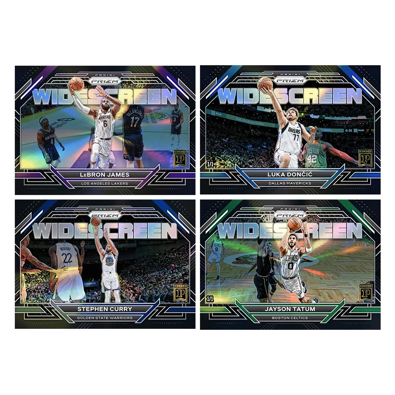 Tarjeta de estrella de baloncesto Panini, bricolaje, hecha en casa, Lebron, James, Tatum, Doncic, Stephen Curry, tarjeta de colección, juguetes, regalo