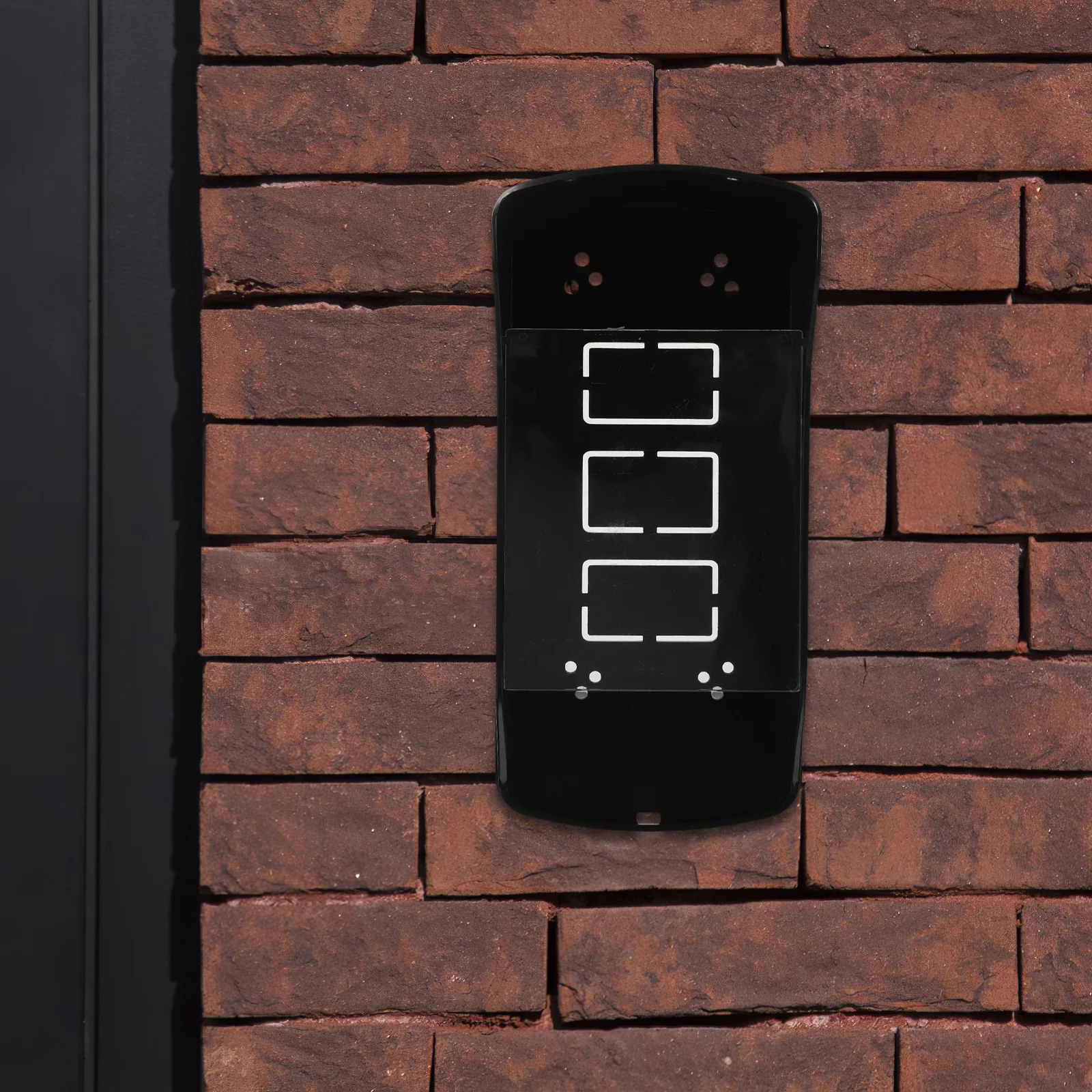 Plastic Doorbell Rain Cover Transparent Flip Cap Easy Install Outdoor Doorbell Access Control Machine Waterproof Protective