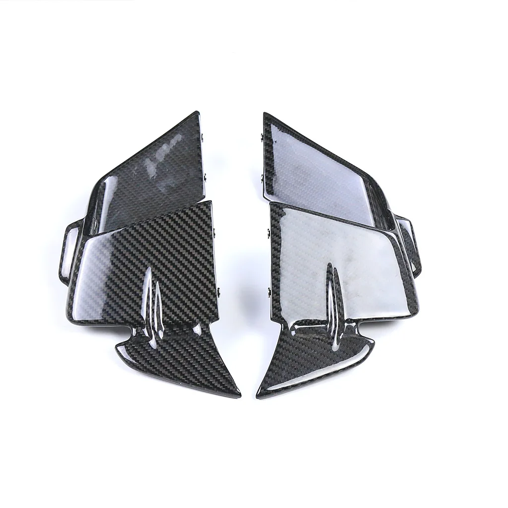 

Applicable to S1000rr double R modified carbon fiber fixed wind wing body diversion side wind knife shell cross-border