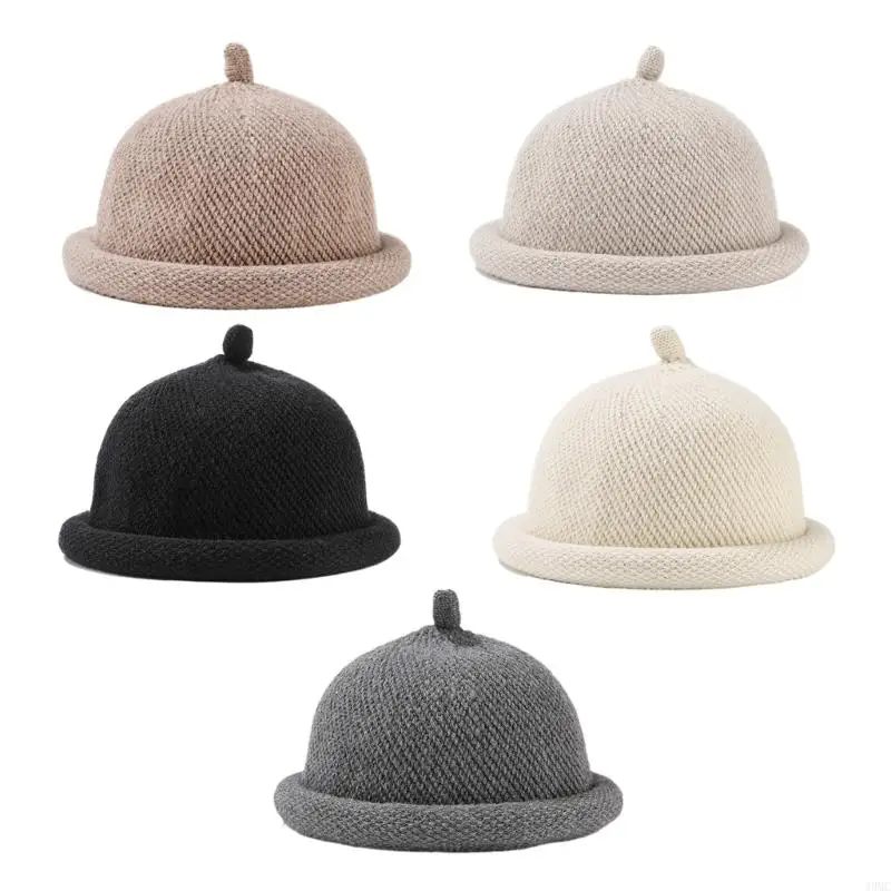 49MC Popular Pacifier Beanies Hat for Women Men Daily Use Fashion Skull Hat Knitted Warm Hat for Winter Cold Weather Wear