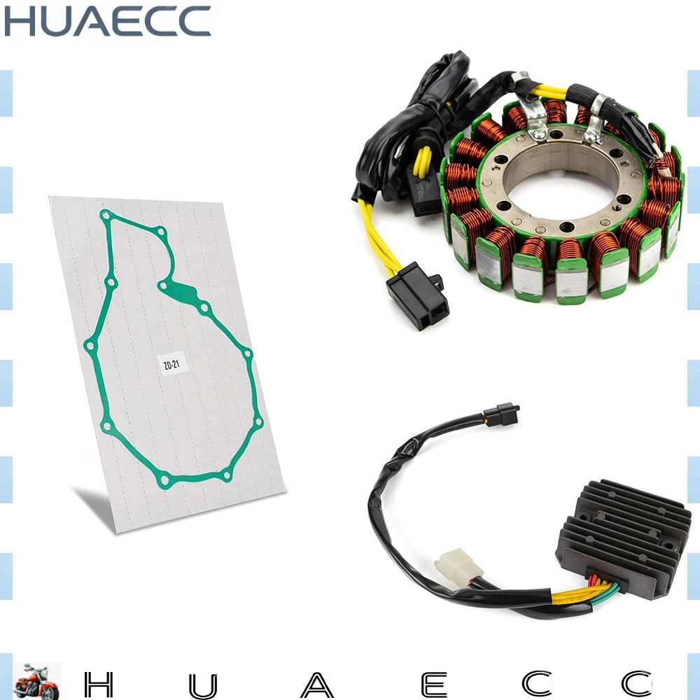 

For Honda NT400 BROS 400 NC25 100 105 110 NT650 NT650A NT650AC Hawk GT Stator Coil + Gasket + Regulator Rectifier