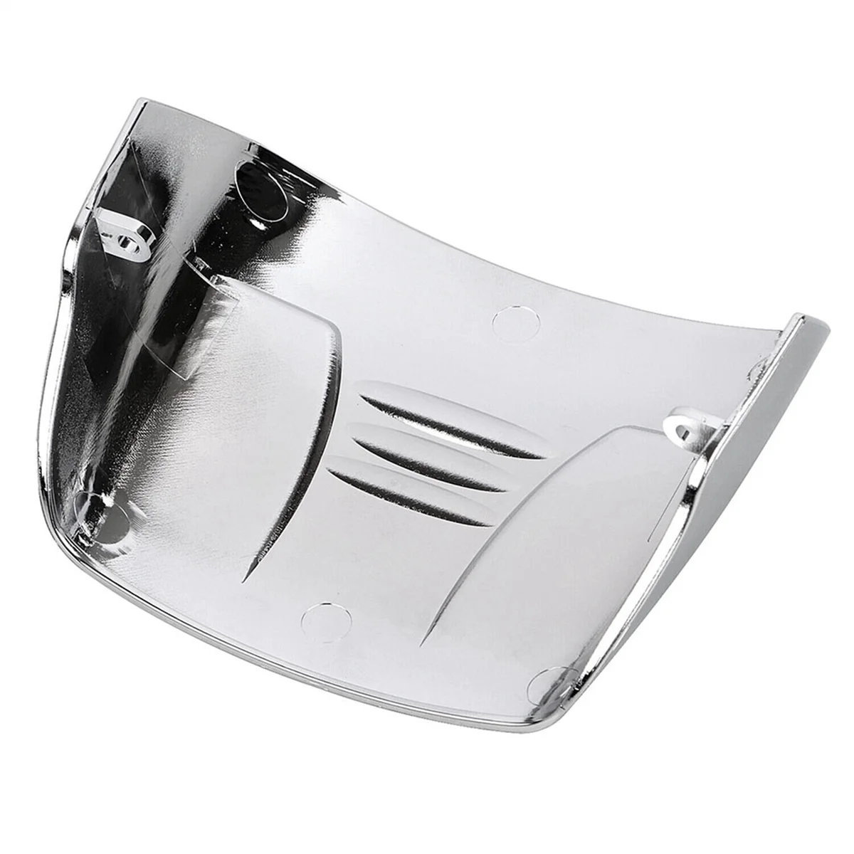 Chrome Tail Light Visor Cover for Harley Dyna Softail FXD FLHT FLST FXR FLTR 883