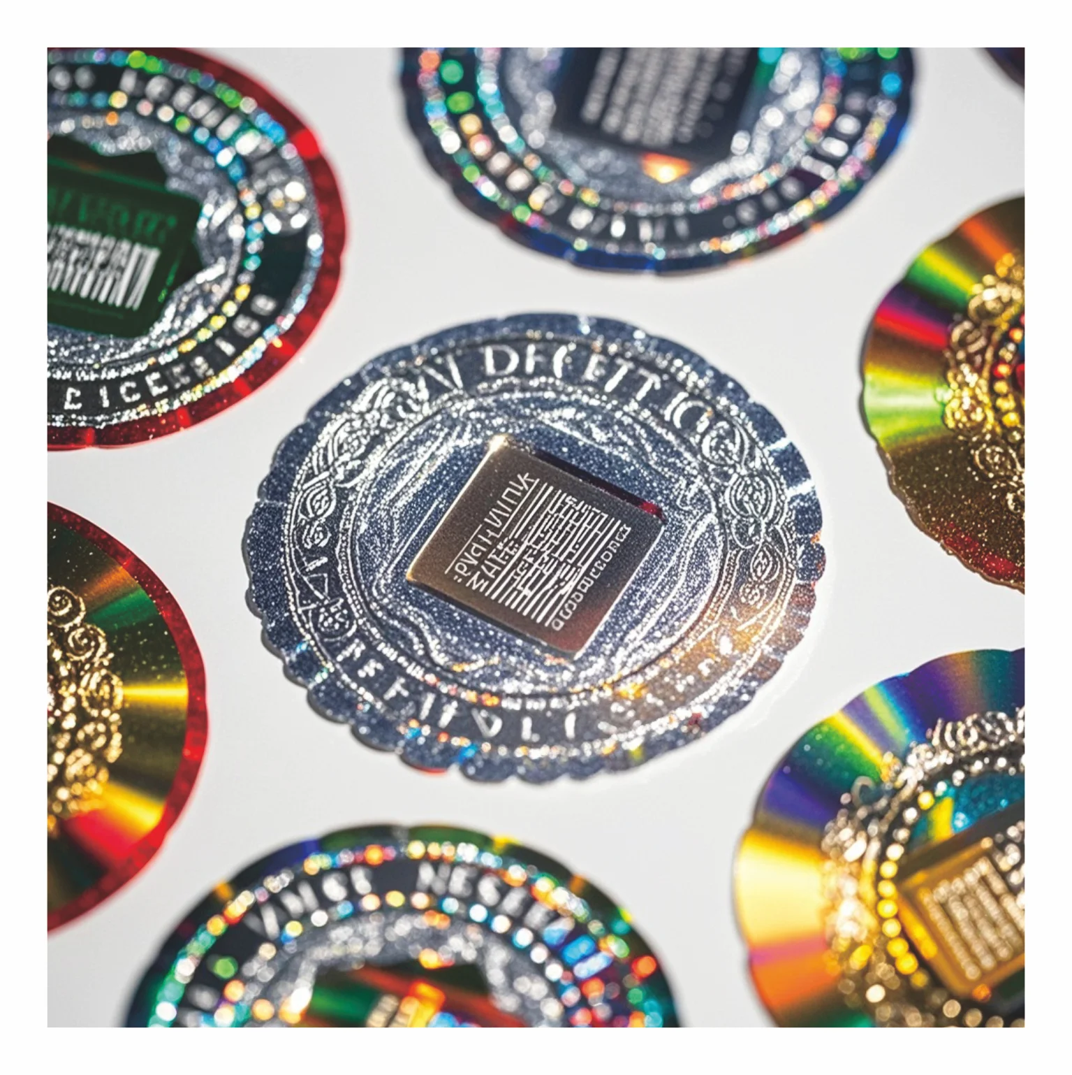 

Hot Selling Holographic Label With Security Verify System Laser Holographic Label With CE Certificate