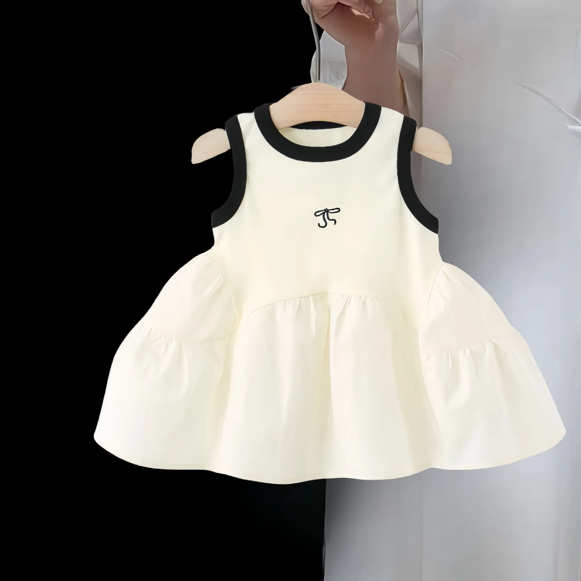 

Girls Dresses Summer 2025 Children Cotton Vest Dress For Baby Girl Princess Clothing Kids Cute Sleeveless Outfits Toddler Dress