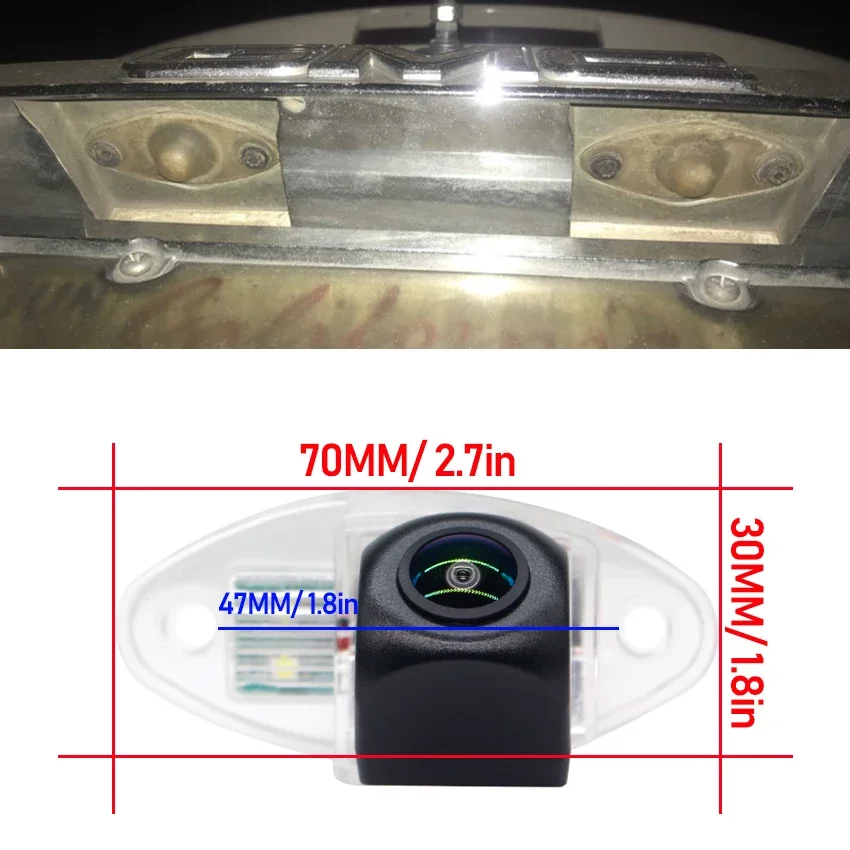 Night Vision Reverse 1080P Vehicle Car Rear View Camera For Chevrolet Tahoe 2007 2008 2009 2010 2011 2012 2013 2014 Car Monitor view 2