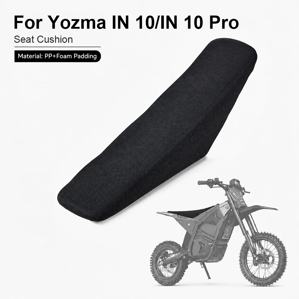 Motorcycle Accessories For Yozma IN10 Complete Seat Assembly Foam Padding PP BaseElectric Dirt Bike Replacement Parts Ebikes