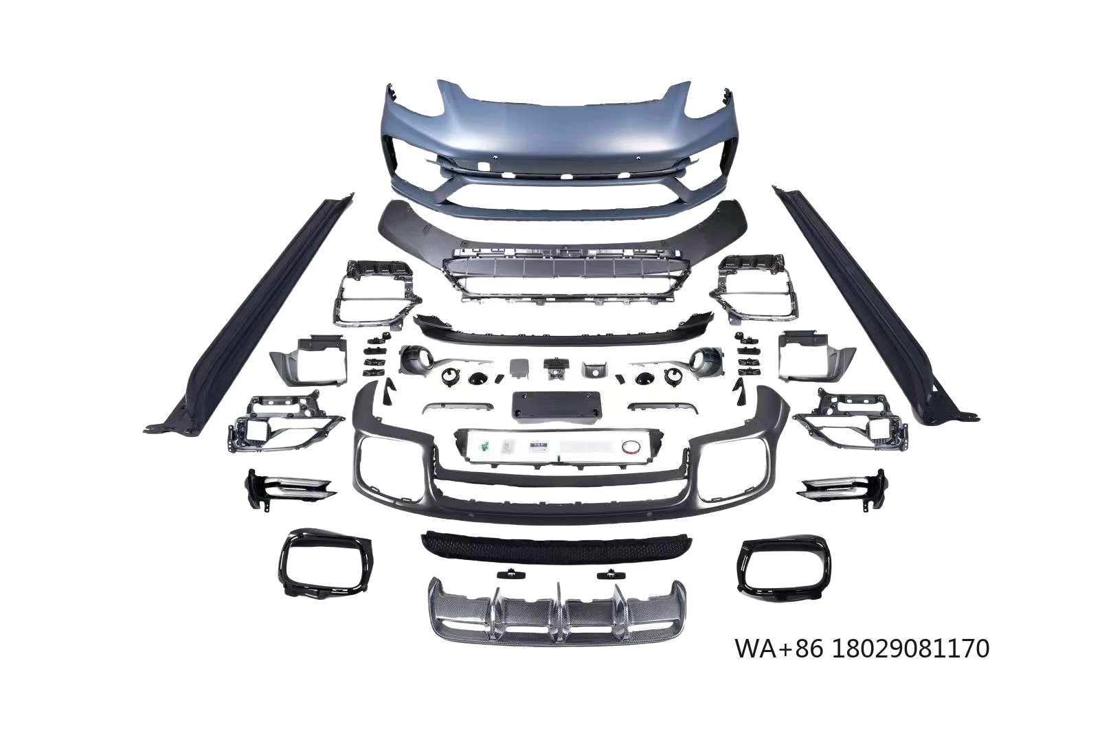 

For Suitable 971 Upgraded TURBO S Surround Kit