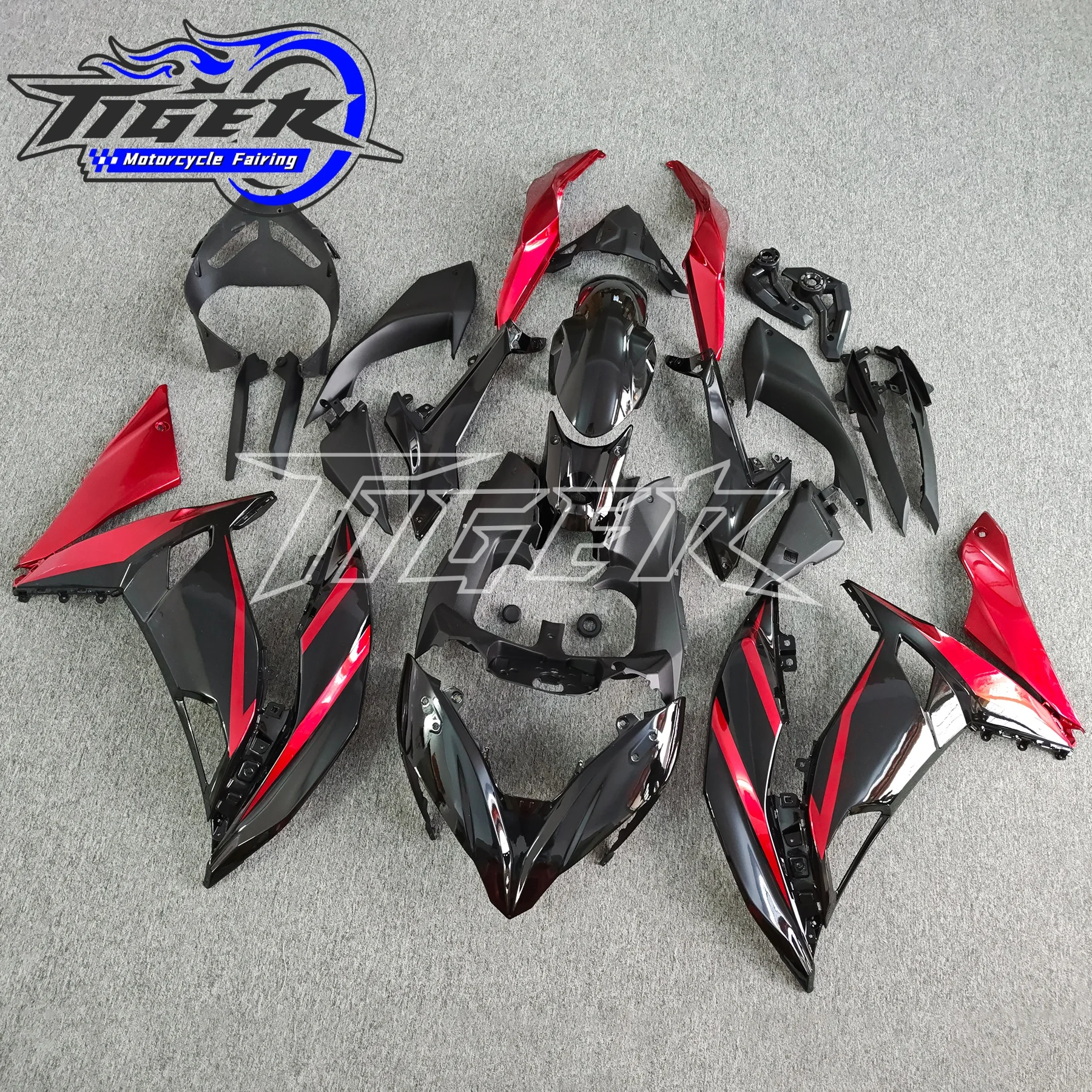 Snowy White New Fairings Kit Fit For Ninja 400 2018 2019 2020 2021 2022 2023 Bodywork Set High Quality ABS Injection