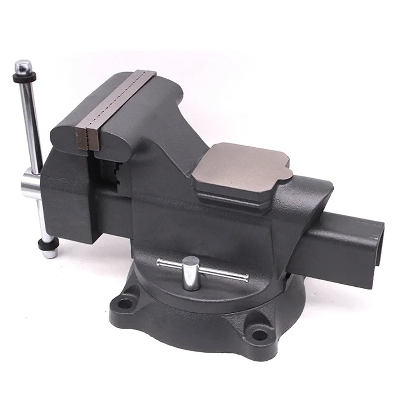 Bench Vise Heavy-Duty All-Steel Industrial-Grade Precision Channel Steel Multi-Function Workbench Clamp Fixture 4