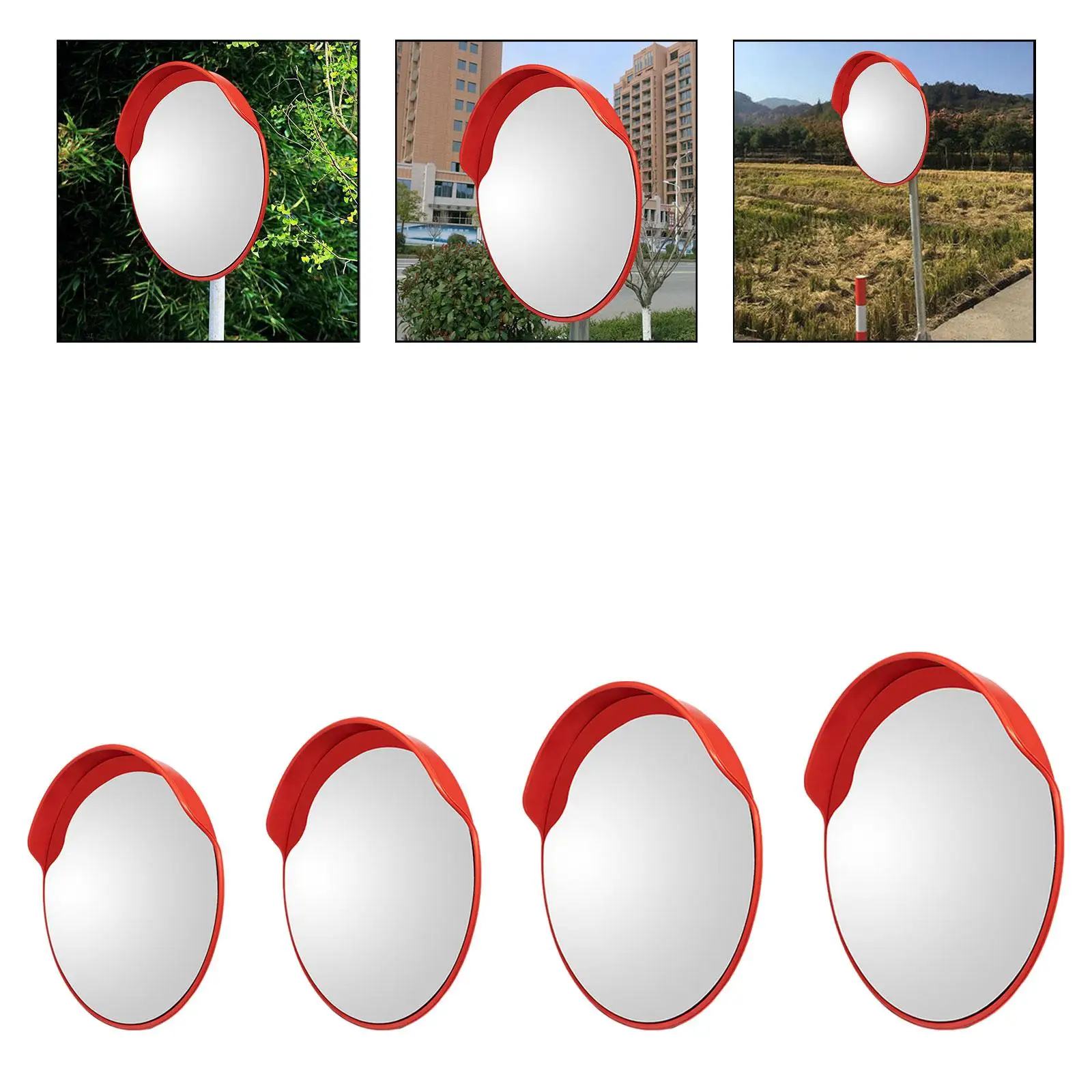 

Large Convex Mirror Driveway Mirror for Shopping Center Parking Supermarket