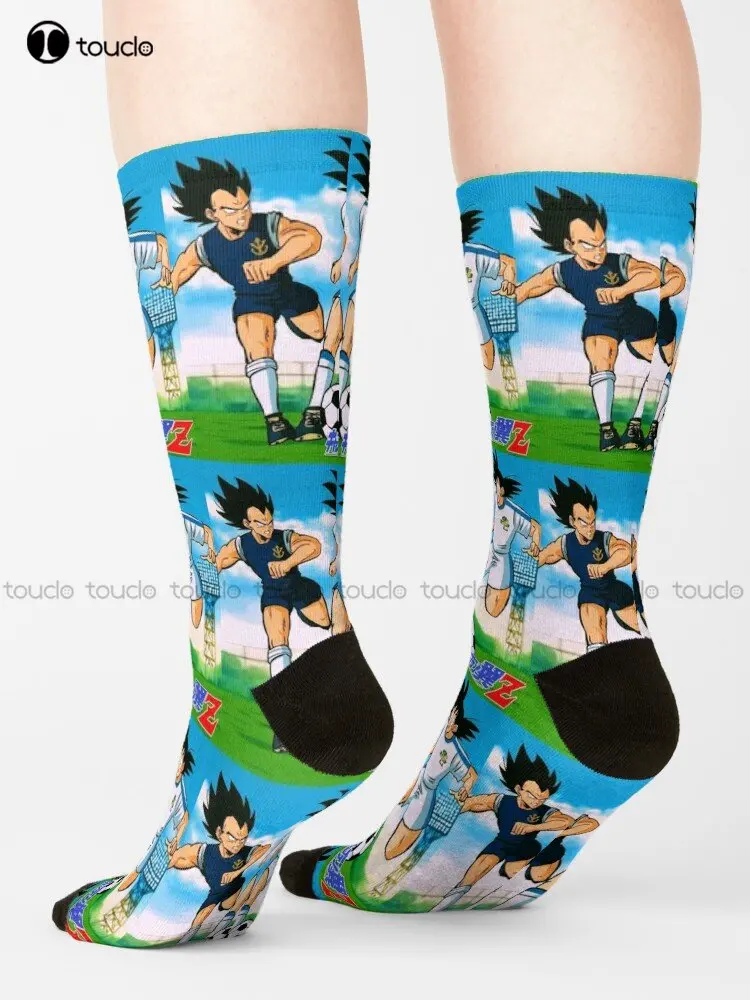 Anime, Captain Tsubasa, Manga, Japan, Soccer Soccer Z!! Socks Kawaii Socks Personalized Custom Unisex Adult Teen Youth Socks