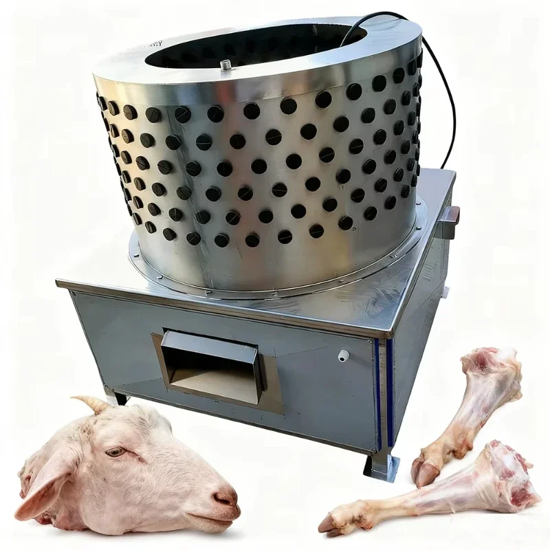 Sheep foot hair removal cleaning machine, sheep head hoof plucking machine, goat sheep foot hair removal machine