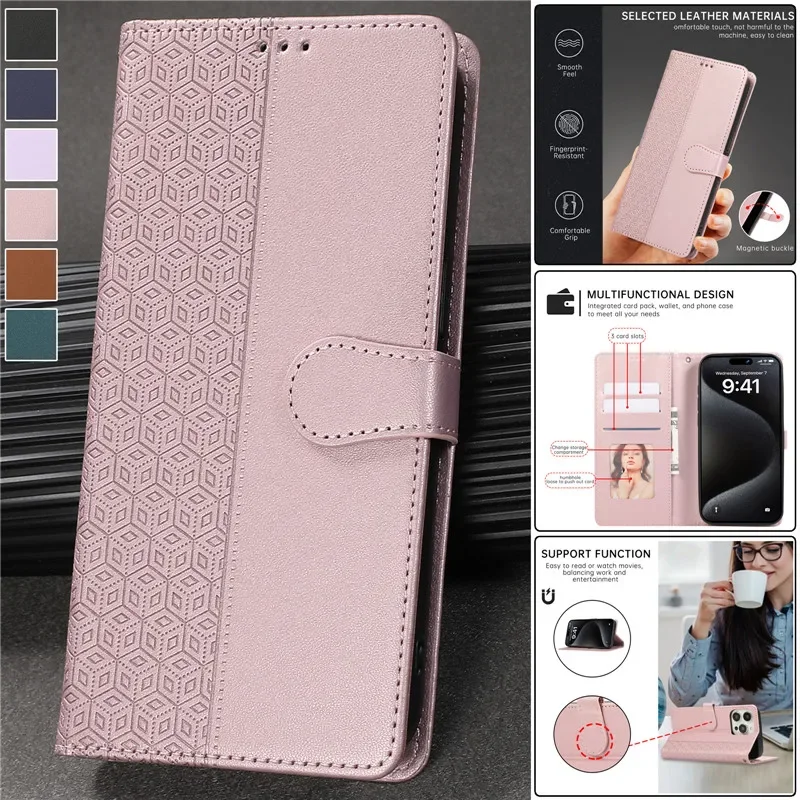 

Leather Wallet Card Phone Case for Samsung Galaxy A55 A35 A25 A15 A54 A34 A14 A24 A53 A33 A23 A13 A72 A52 A32 A71 A51 Flip Cover