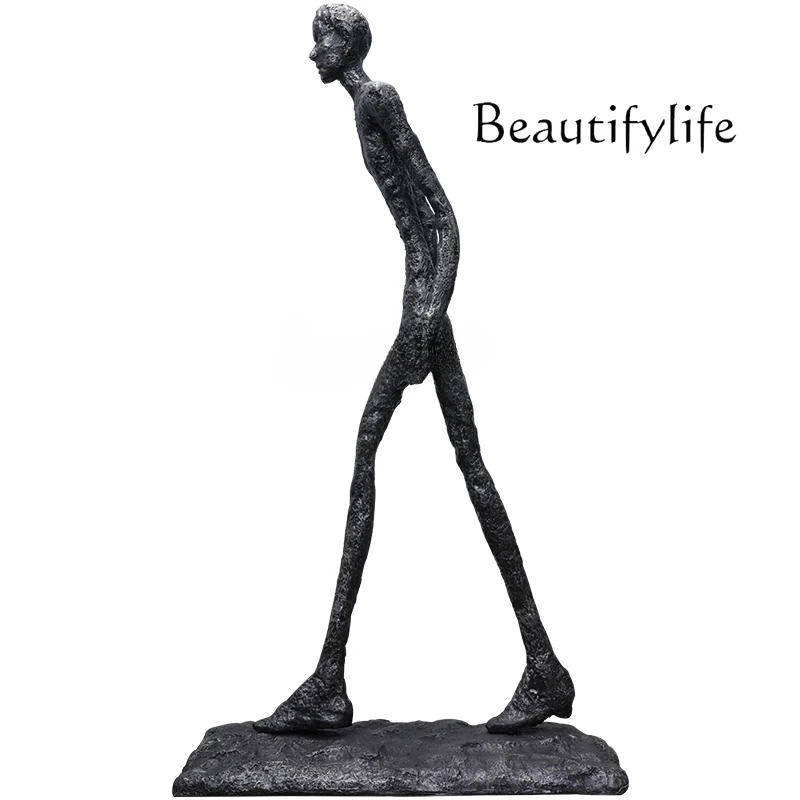 

Abstract Figure Large Floor Ornaments Sales Office Hall Decorations Hotel Decoration Designer Walking People