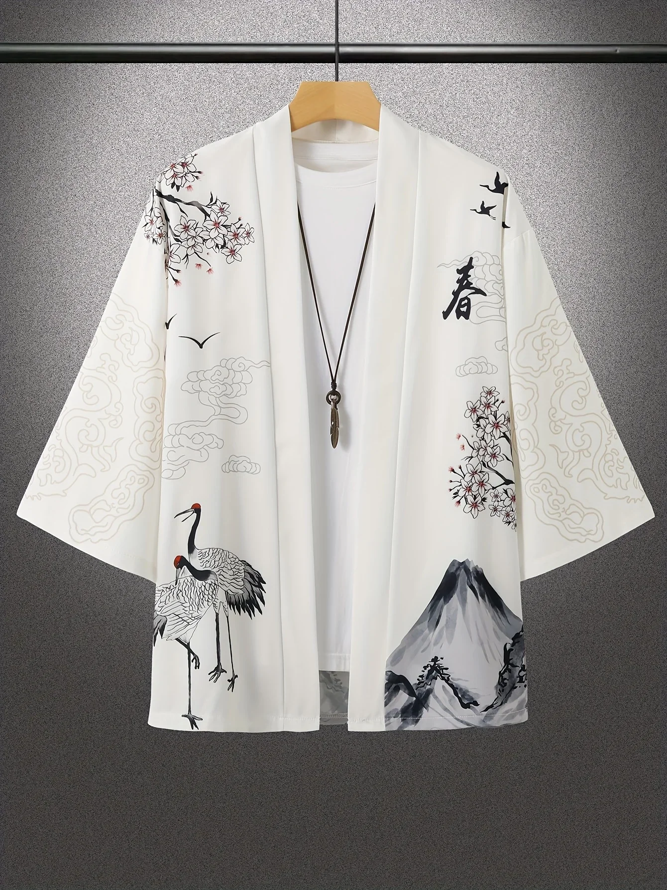 للجنسين كيمونو شخصية أنيمي الساموراي قمم أزياء عارضة سترة يوكاتا الزي اليابانية الشارع الشهير الملابس التقليدية #4