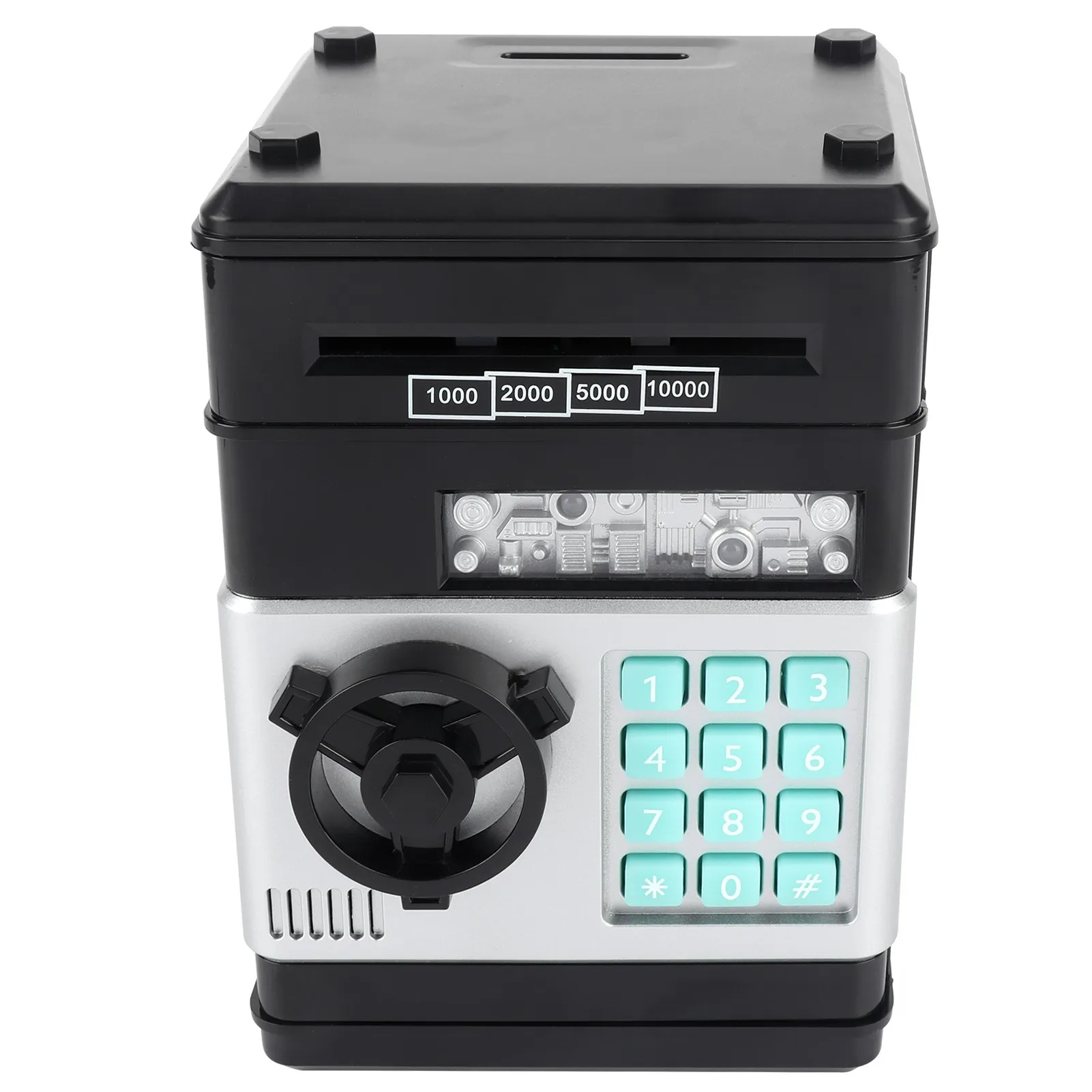 Electronic Piggy Bank Simulation ATM Password Money Box Cash Coins Saving Box Gift For Kid