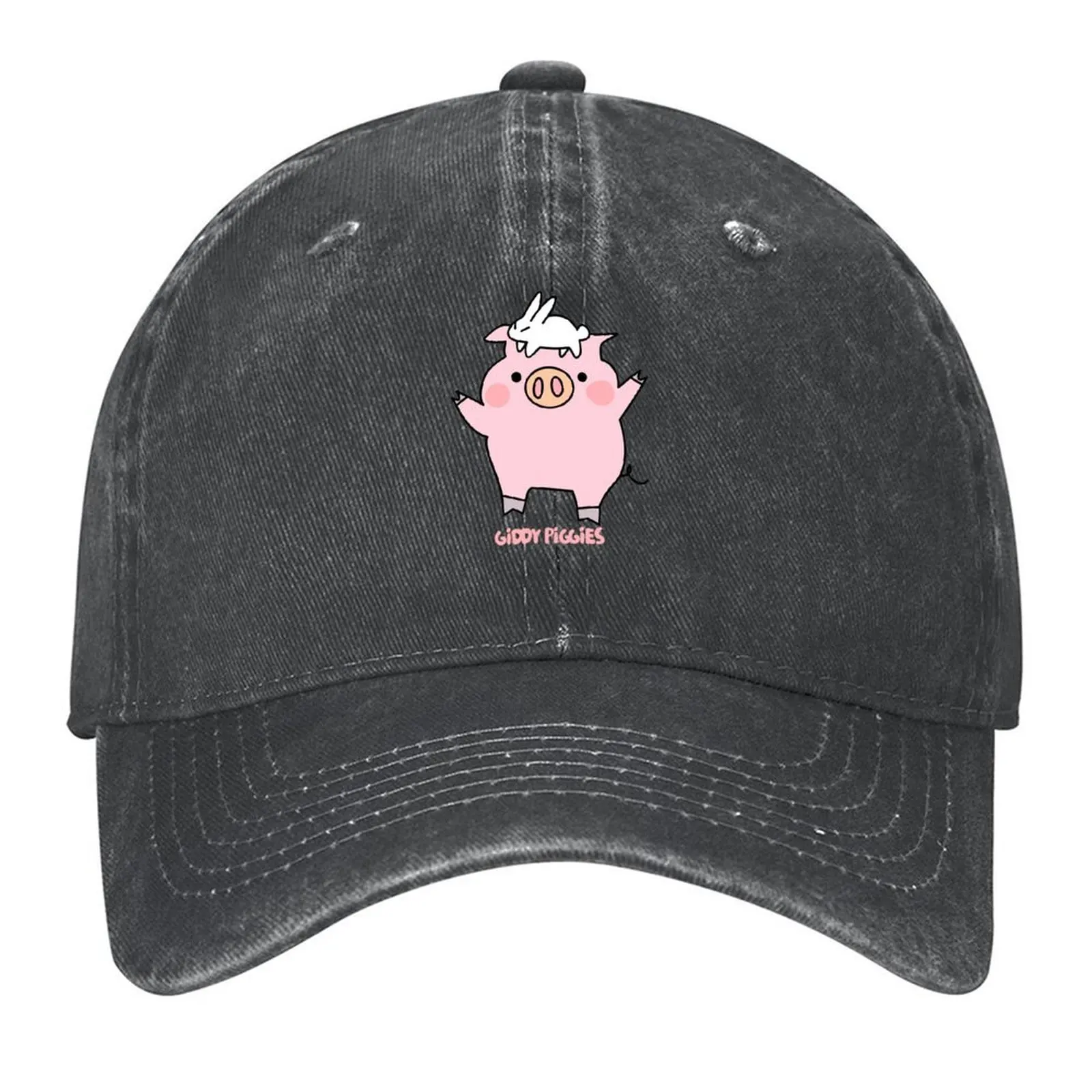 

Giddy Piggies Love Bunny Baseball Cap foam party Hat Hat Luxury Brand Rave fishing caps man Hats Man Women's