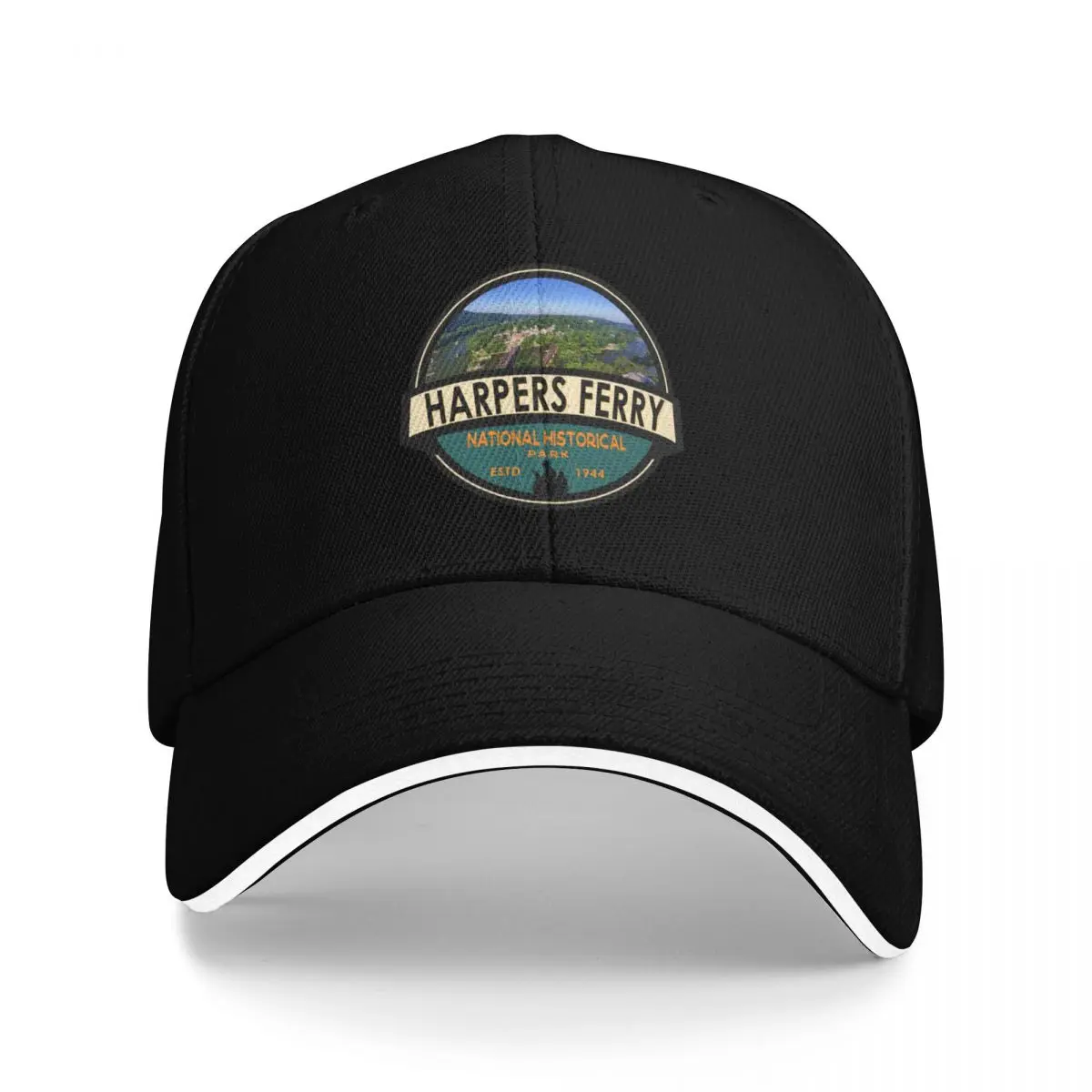 Harpers Ferry National Historical Park Emblem Baseball Cap Icon Hat Baseball Cap Golf Wear For Man Women's