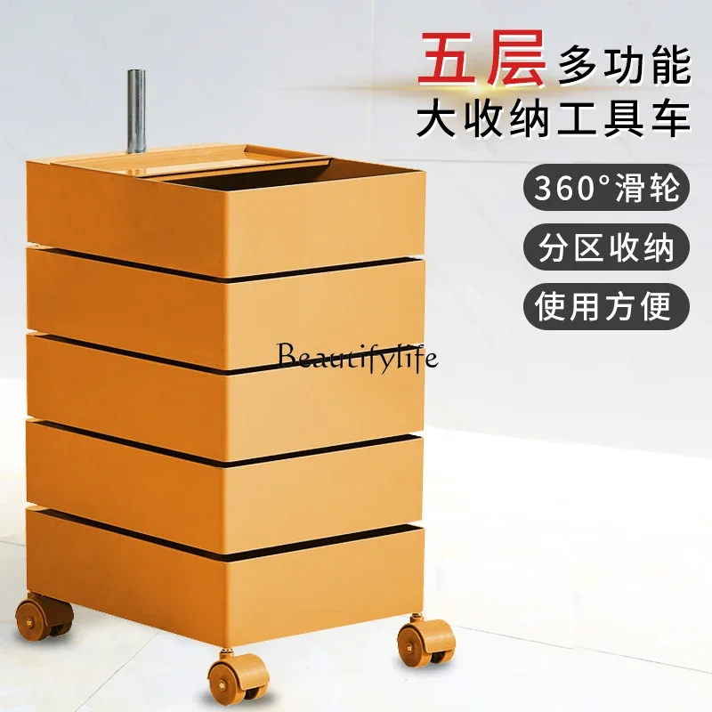 Hair Salon Trolley Locker Storage Rack Storage Cabinet for Hair Salon